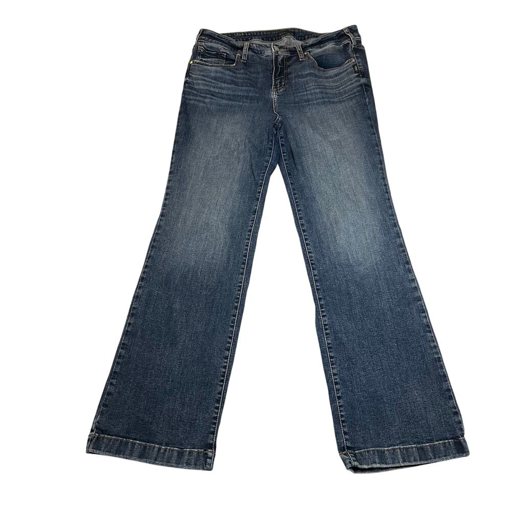 Silver Jeans Co. Suki Trouser Jeans Size 14W High Rise Stretch Casual Western